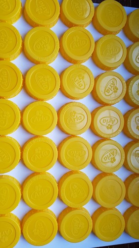 Yellow arla plastic milk - 35,