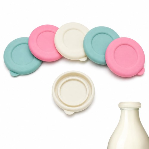 Pcs milk bottle tops - 6,