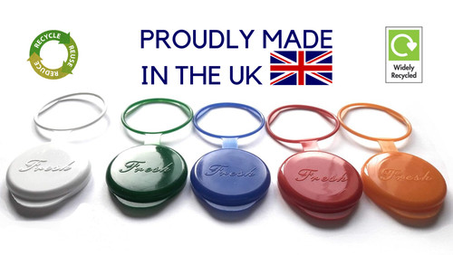 Milk bottle tops - bottle, 5