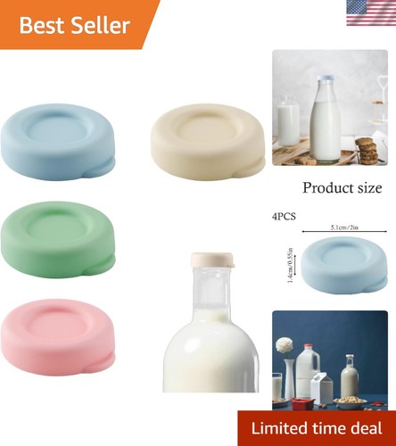 4pcs colorful silicone milk - 4pcs,
