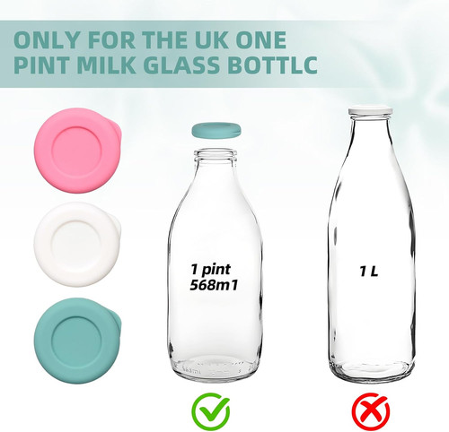 Milk bottle tops one - bottle,