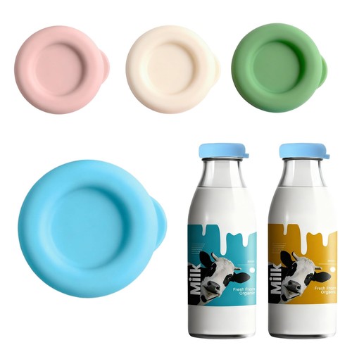 Pack milk bottle tops - pack,