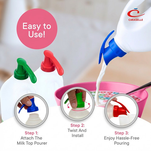 Milk pourers topster plastic - milk,