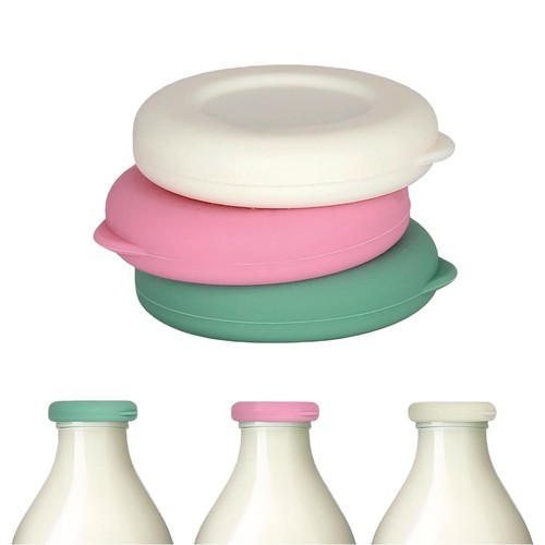 Pack silicone milk bottle - silicone,