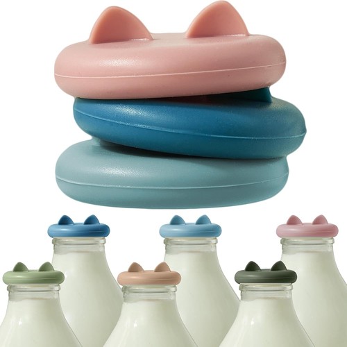 Milk bottle tops one - tops, [one