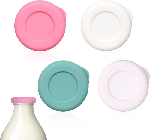 Pack milk bottle tops - bottle,