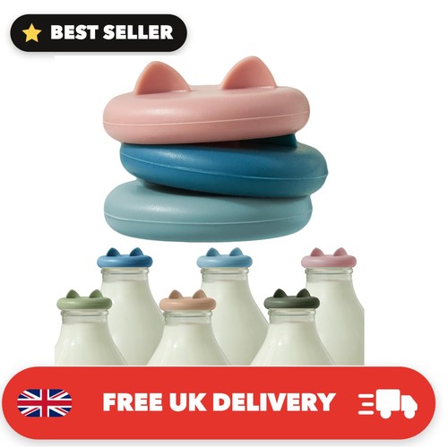 Milk bottle tops one - milk,