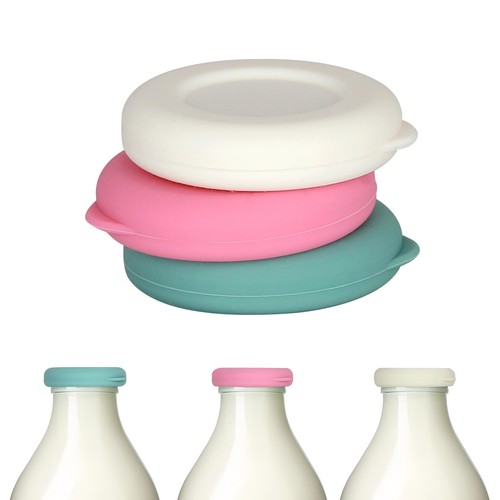 Milk bottle tops one pint - milk, [one