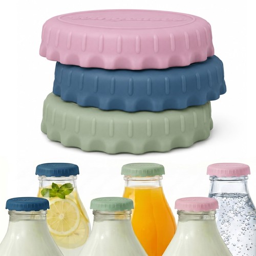 Milk bottle tops - milk,