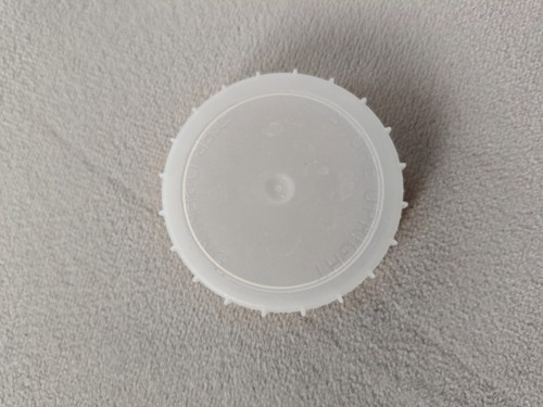 Plastic milk bottle tops - , lids