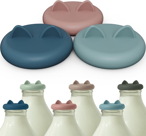 Milk bottle tops - tops, [one