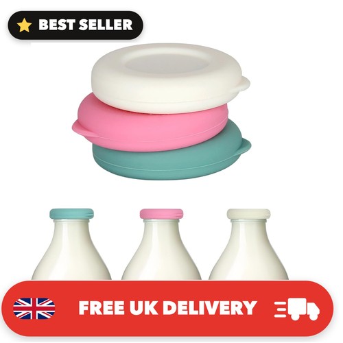 Pack milk bottle tops - bottle, [one